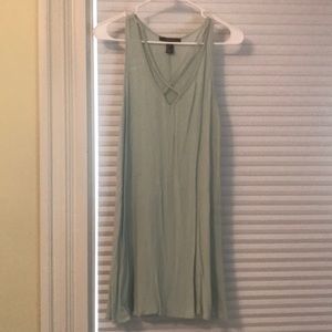 Mint green dress